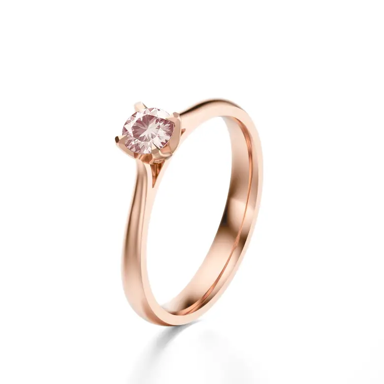 Pierścionek z morganitem różowe złoto AJPZ_111 Pierścionek z morganitem różowe złoto AJPZ_111